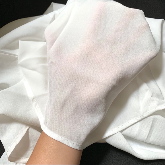 My Angel White Off Shoulder Mini Dress - Picture 8 of 8